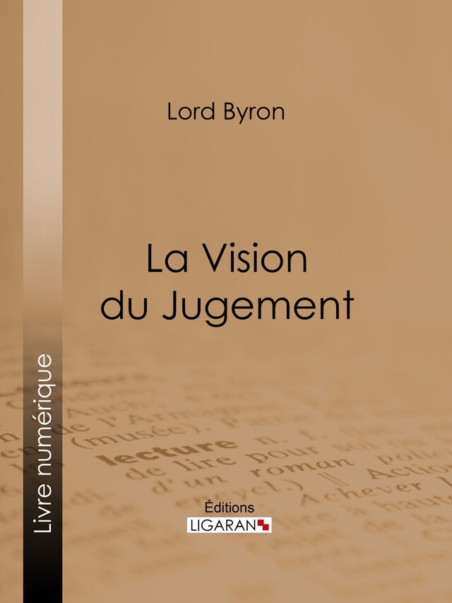 Book cover for La Vision du Jugement