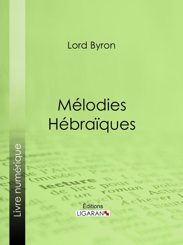 Book cover for Mélodies Hébraïques