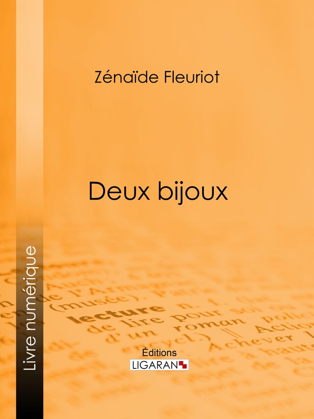 Copertina del libro per Deux bijoux