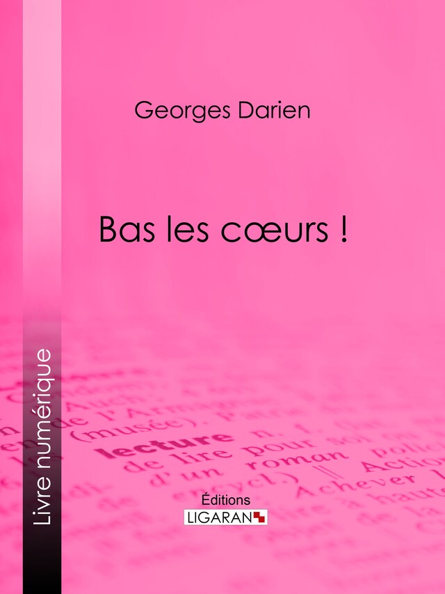 Buchcover für Bas les cœurs !