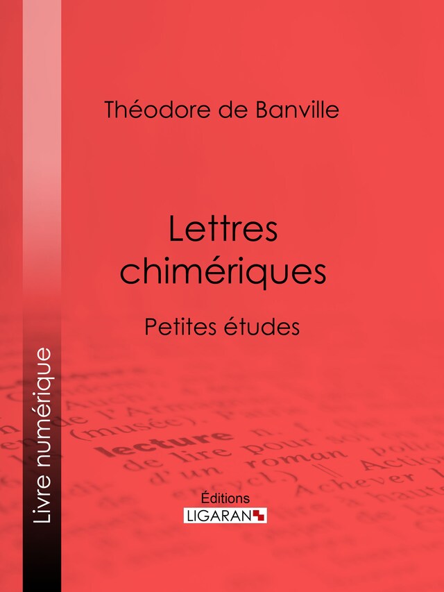 Boekomslag van Lettres chimériques