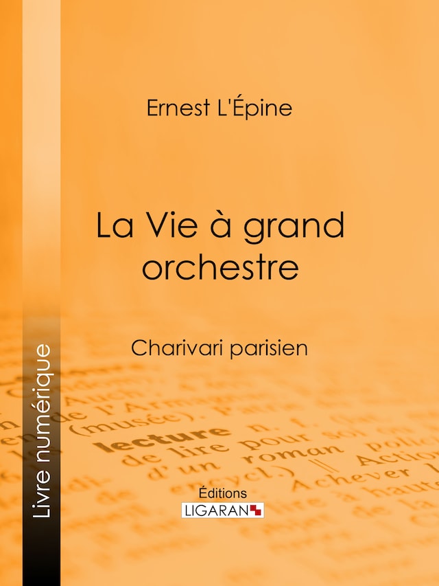 Okładka książki dla La Vie à grand orchestre
