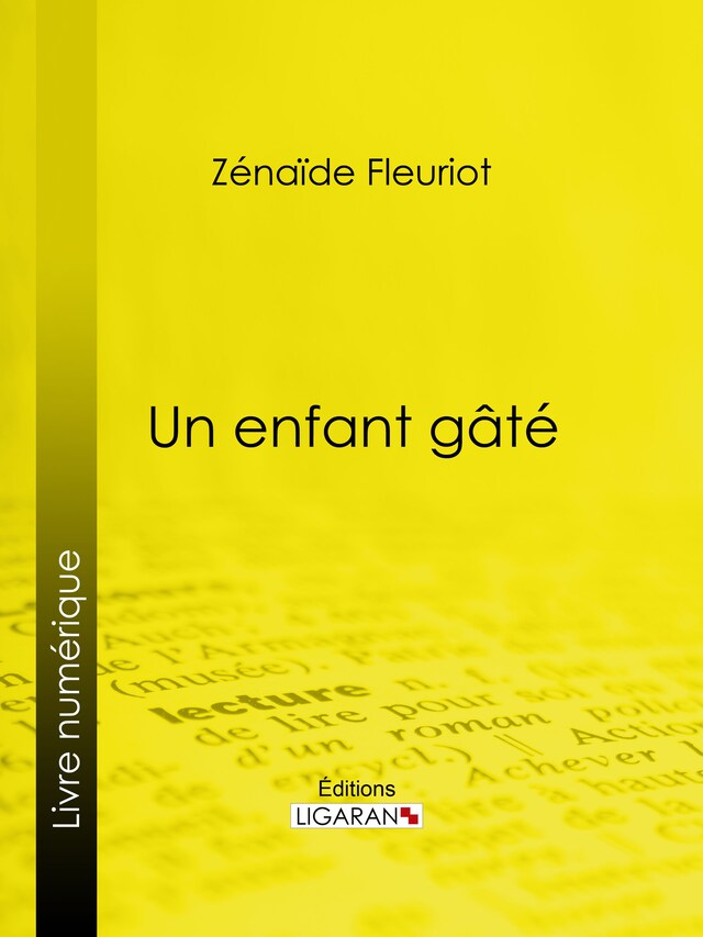 Buchcover für Un enfant gâté