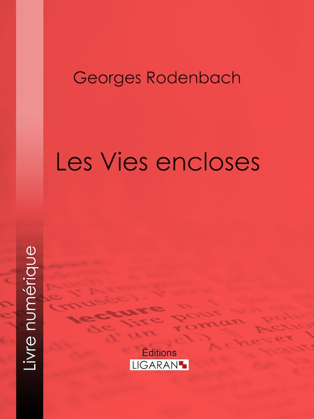 Book cover for Les Vies encloses