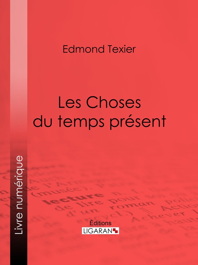 Book cover for Les Choses du temps présent