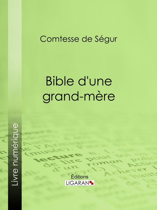 Book cover for Bible d'une grand-mère