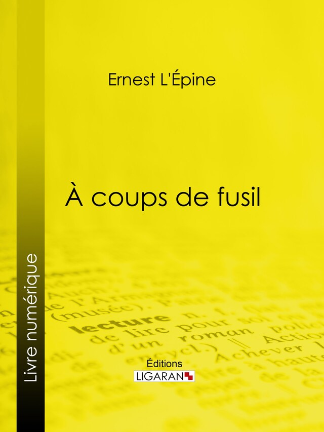 Buchcover für À coups de fusil
