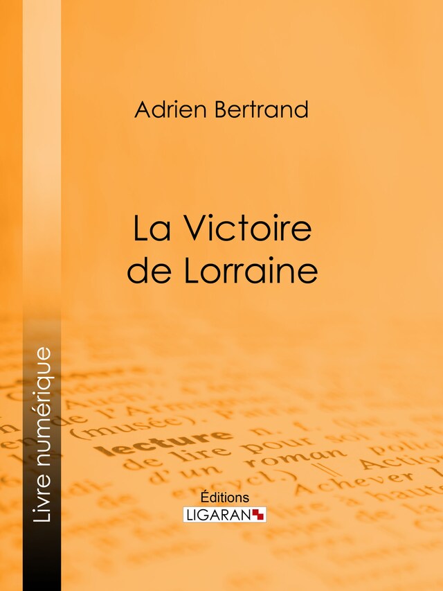 Bogomslag for La Victoire de Lorraine