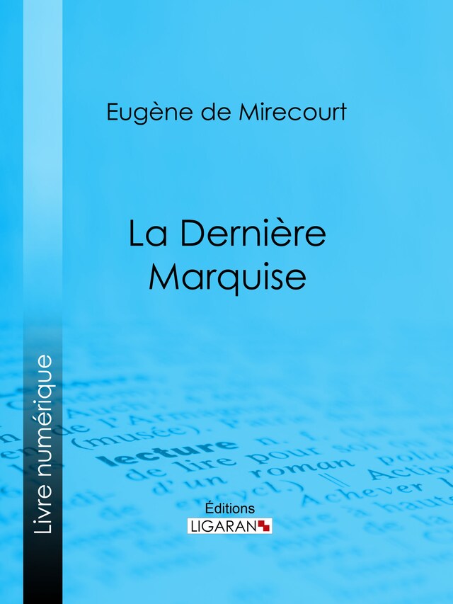 Buchcover für La Dernière Marquise