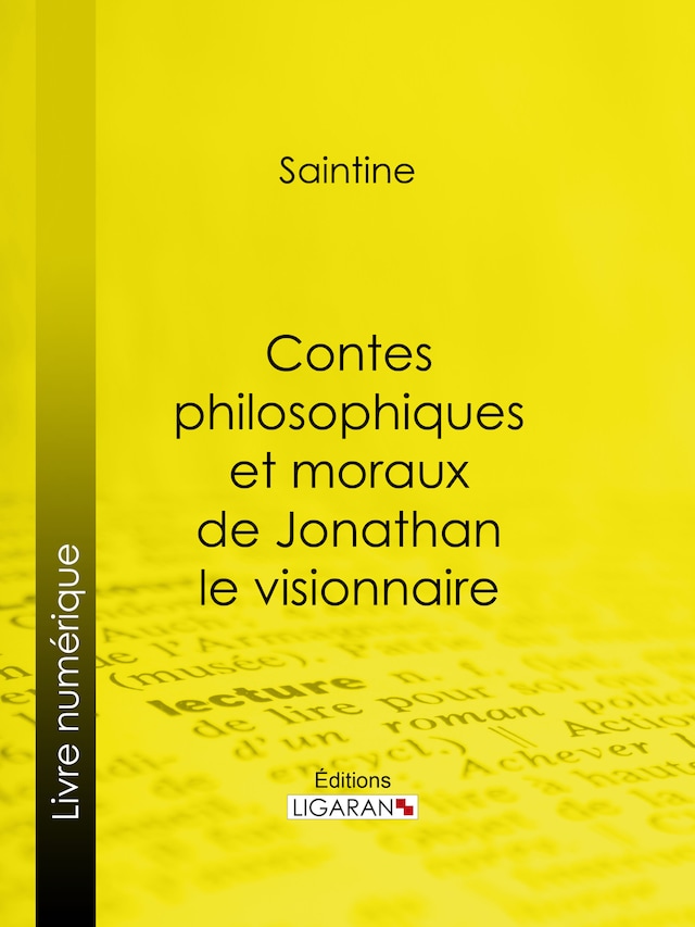 Book cover for Contes philosophiques et moraux de Jonathan le visionnaire