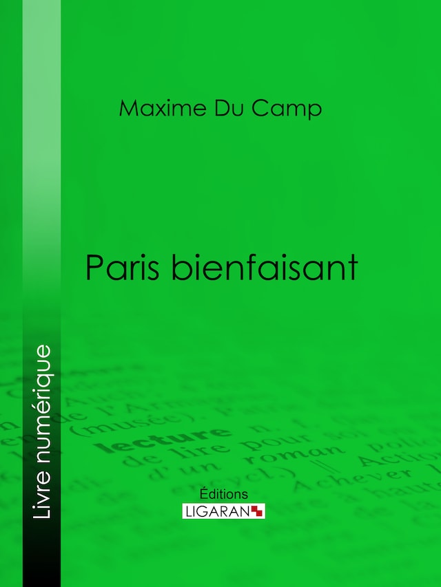 Buchcover für Paris bienfaisant