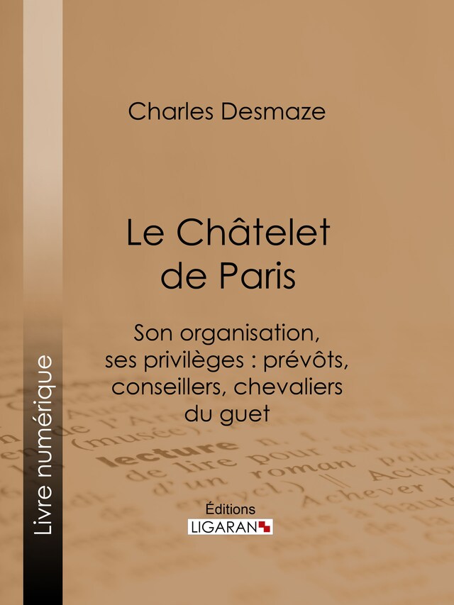 Buchcover für Le Châtelet de Paris