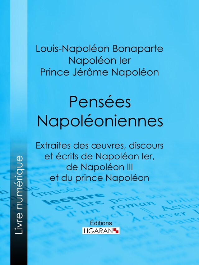 Okładka książki dla Pensées napoléoniennes