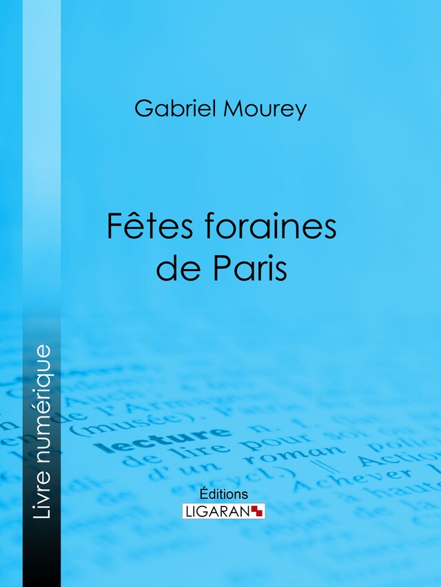 Book cover for Fêtes foraines de Paris