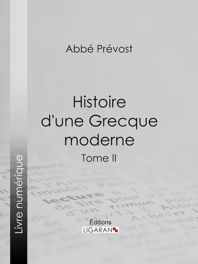 Okładka książki dla Histoire d'une Grecque moderne