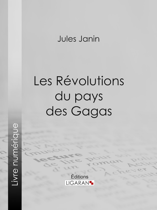 Book cover for Les Révolutions du pays des Gagas