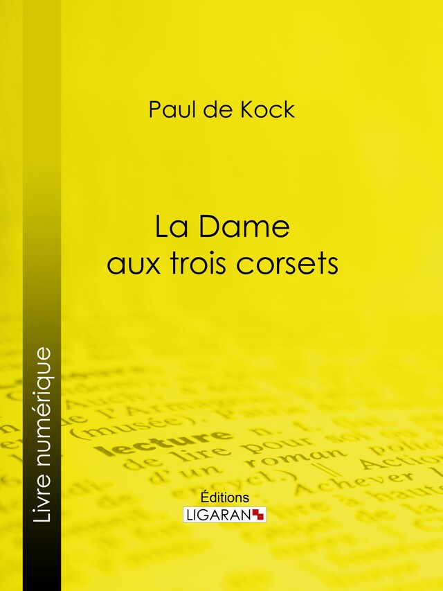 Buchcover für La Dame aux trois corsets