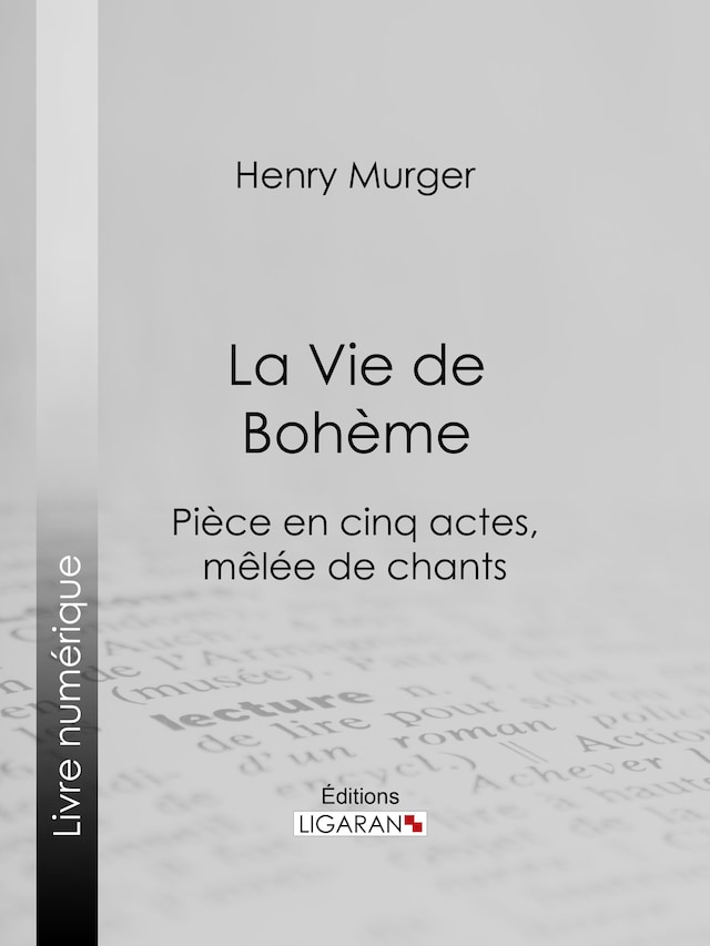 Book cover for La Vie de Bohème