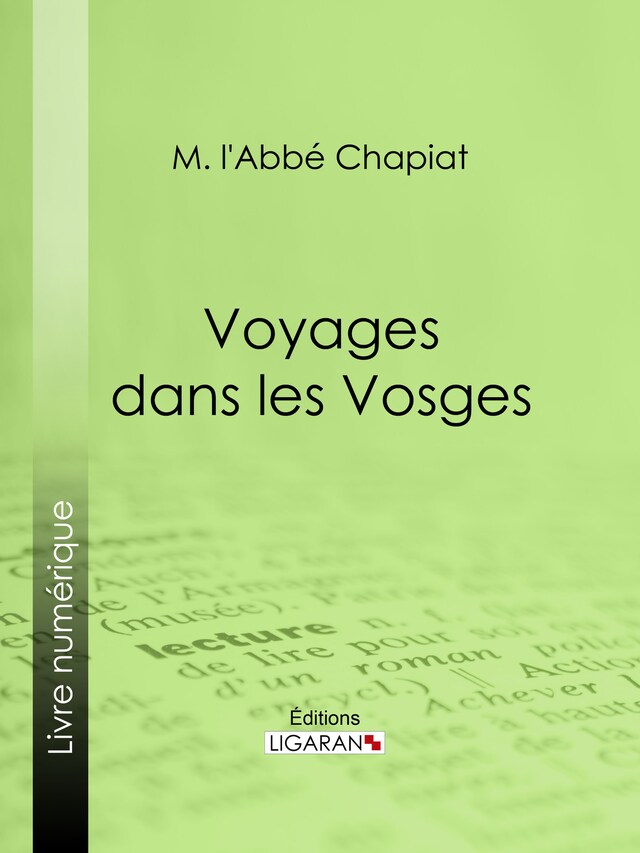 Book cover for Voyages dans les Vosges