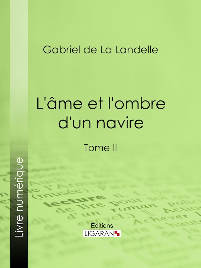 Book cover for L'Ame et l'ombre d'un navire