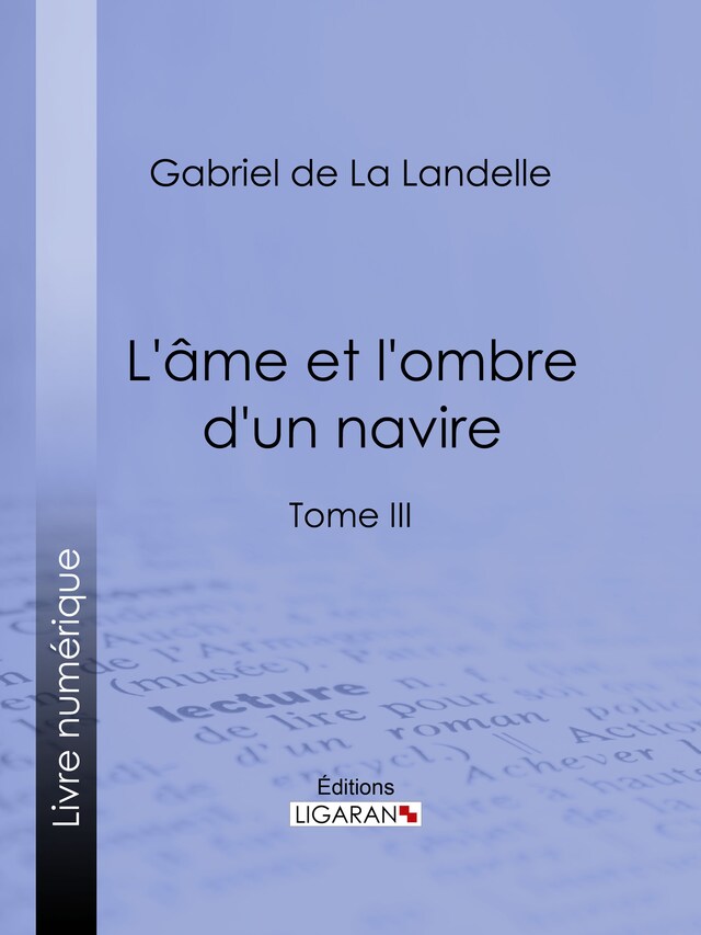 Buchcover für L'Ame et l'ombre d'un navire