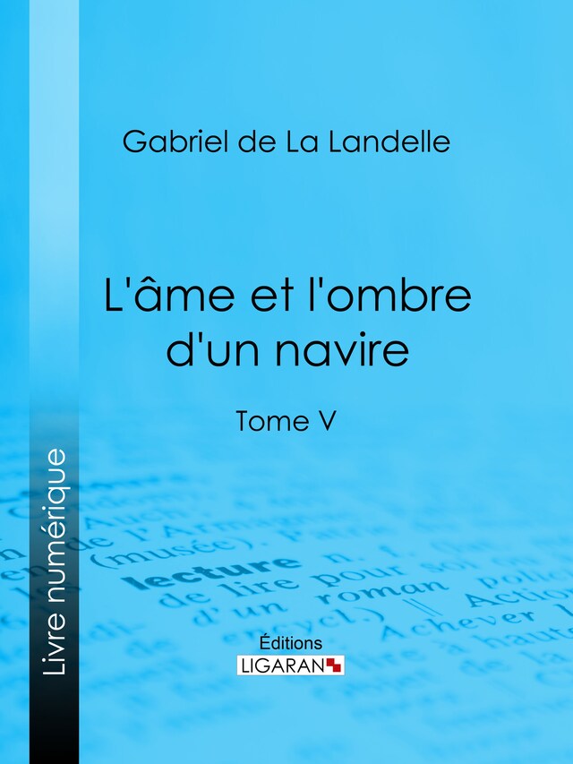 Buchcover für L'Ame et l'ombre d'un navire