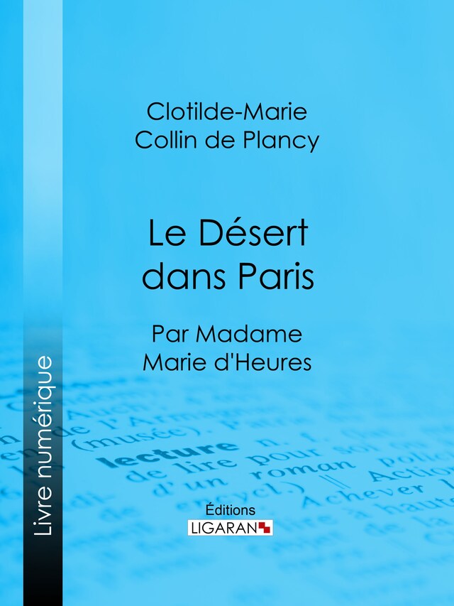 Book cover for Le Désert dans Paris