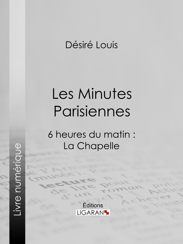 Buchcover für Les Minutes parisiennes