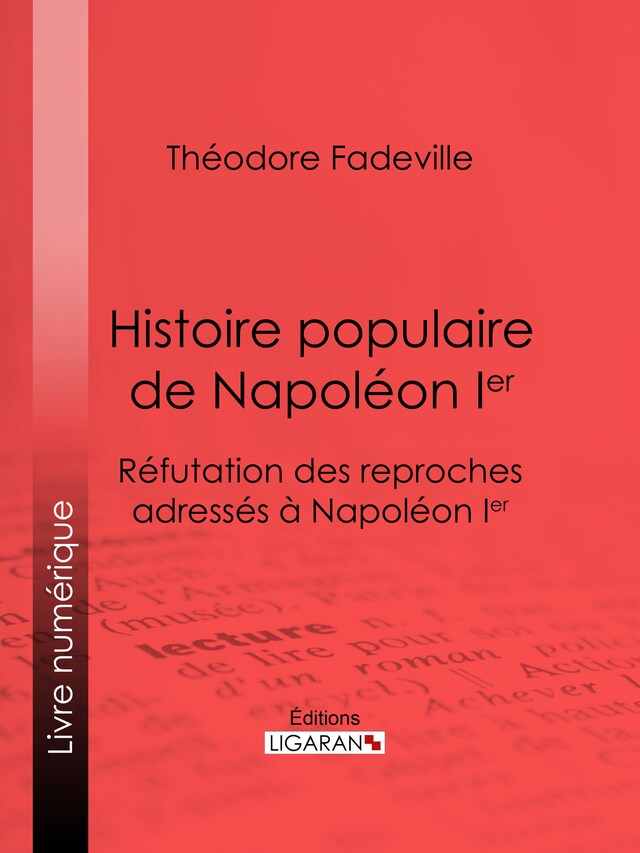 Book cover for Histoire populaire de Napoléon Ier