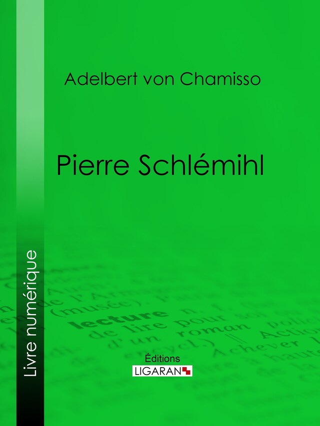Kirjankansi teokselle Pierre Schlémihl