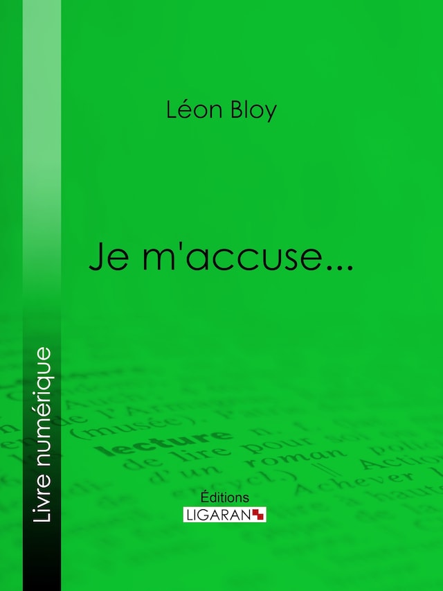 Book cover for Je m'accuse...