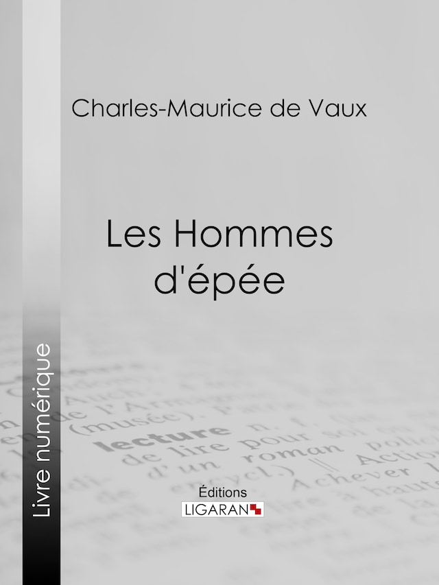 Okładka książki dla Les Hommes d'épée