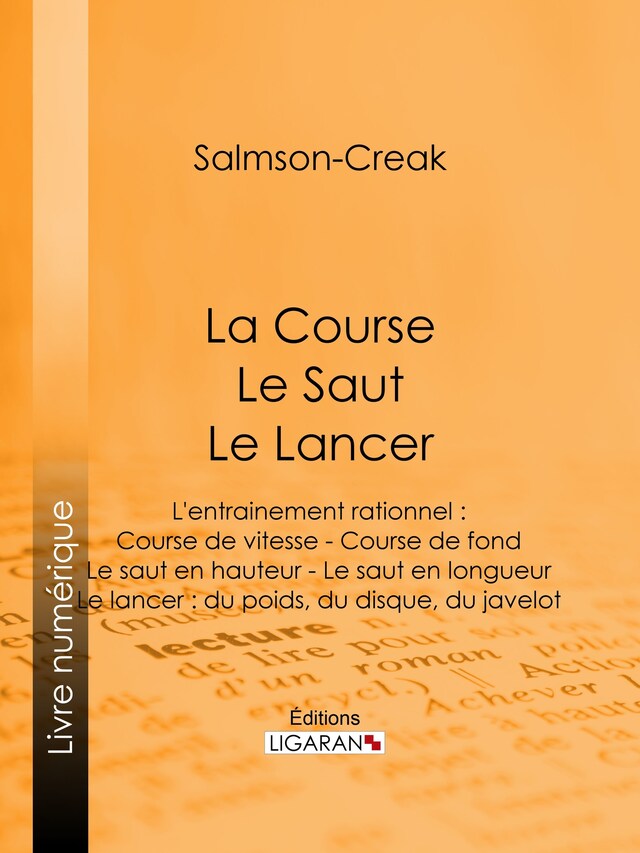 Book cover for La Course - Le Saut - Le Lancer