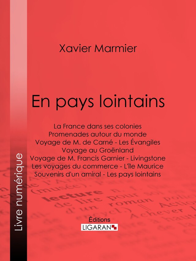 Book cover for En pays lointains