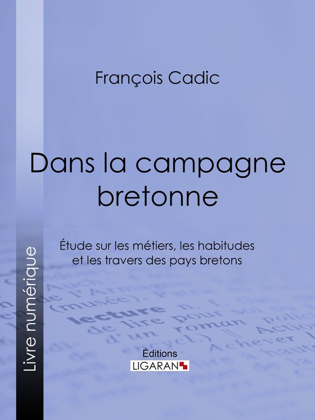 Buchcover für Dans la campagne bretonne