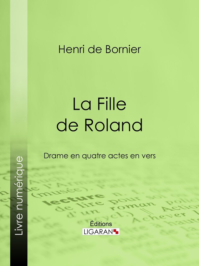 Boekomslag van La Fille de Roland