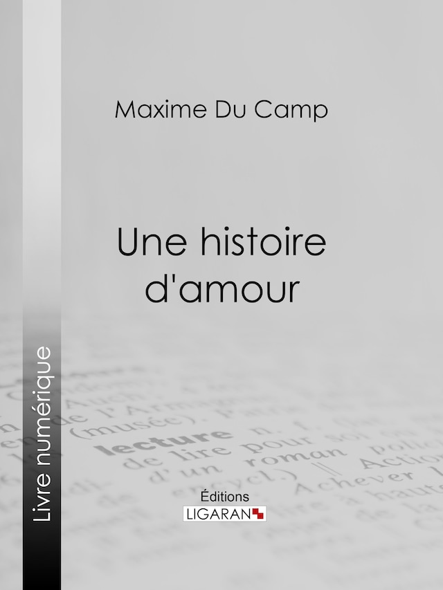 Buchcover für Une histoire d'amour