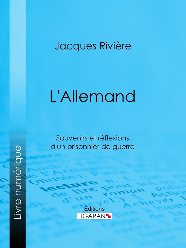 Book cover for L'Allemand