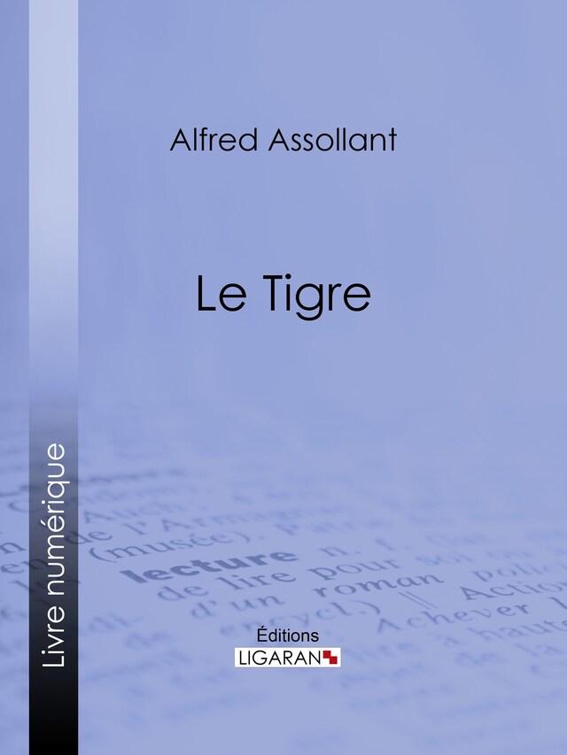 Book cover for Le Tigre