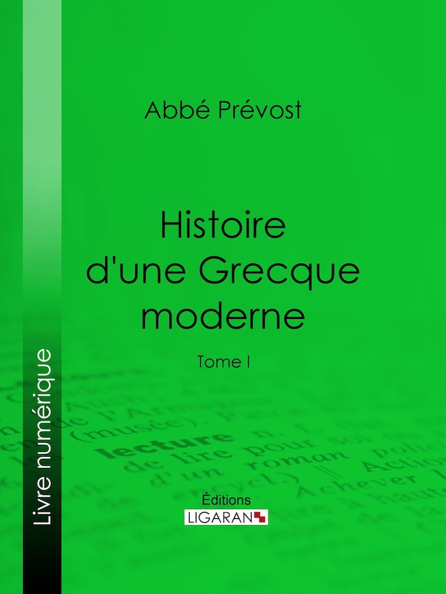 Book cover for Histoire d'une Grecque moderne
