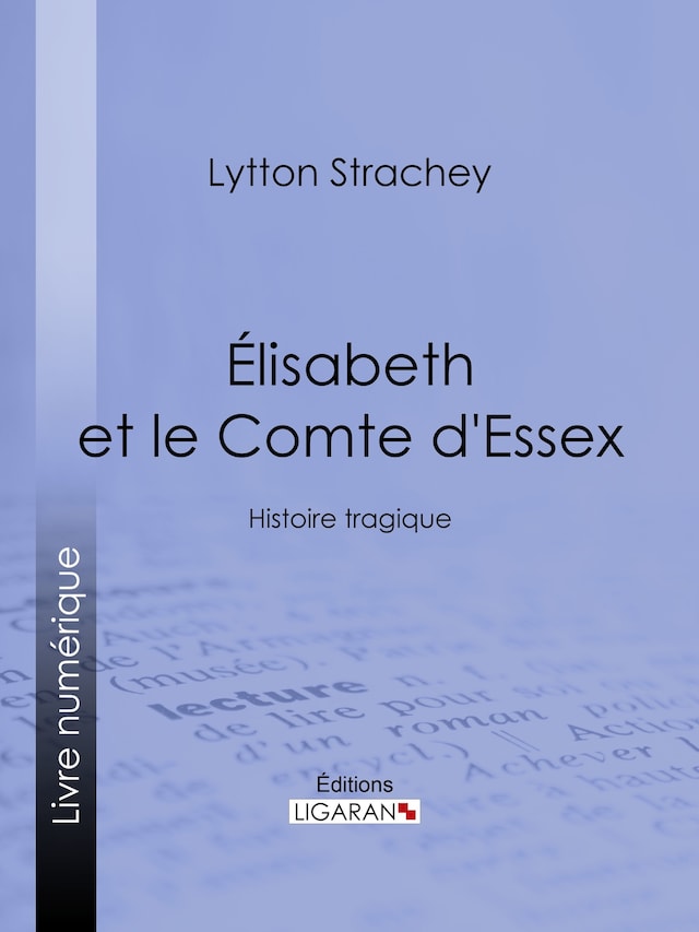 Book cover for Élisabeth et le Comte d'Essex