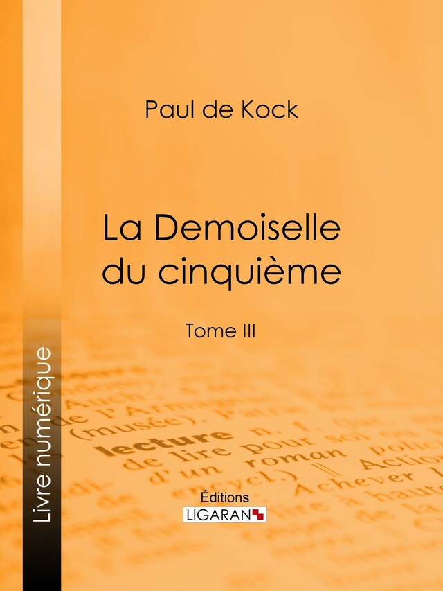 Book cover for La Demoiselle du cinquième