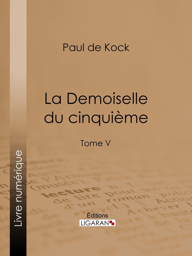 Book cover for La Demoiselle du cinquième