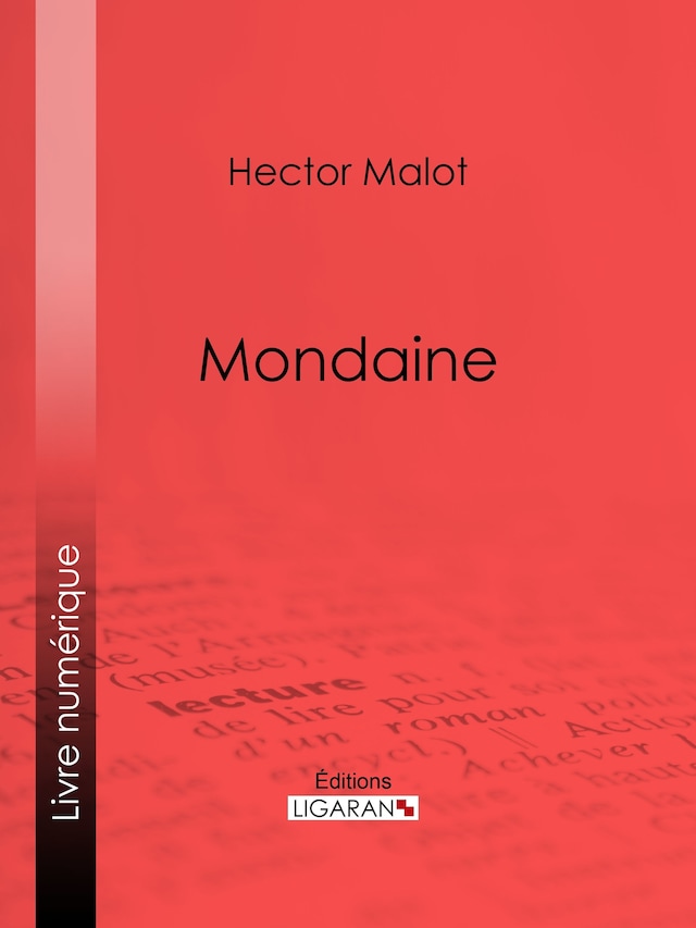 Okładka książki dla Mondaine