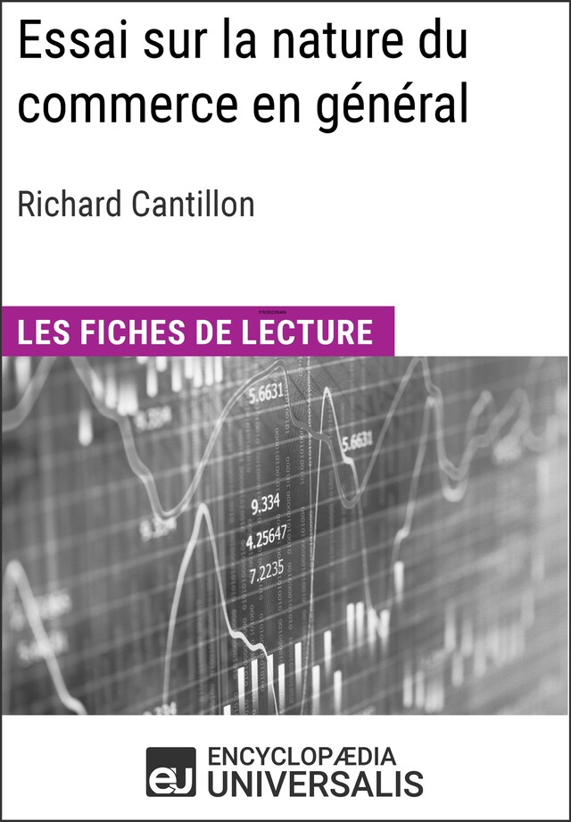 Kirjankansi teokselle Essai sur la nature du commerce en général de Richard Cantillon