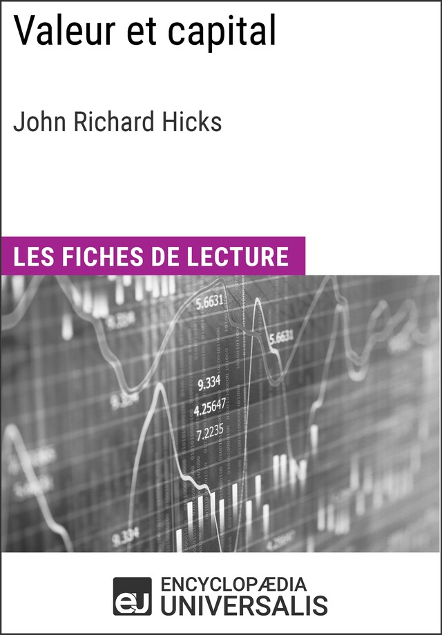 Book cover for Valeur et capital de John Richard Hicks