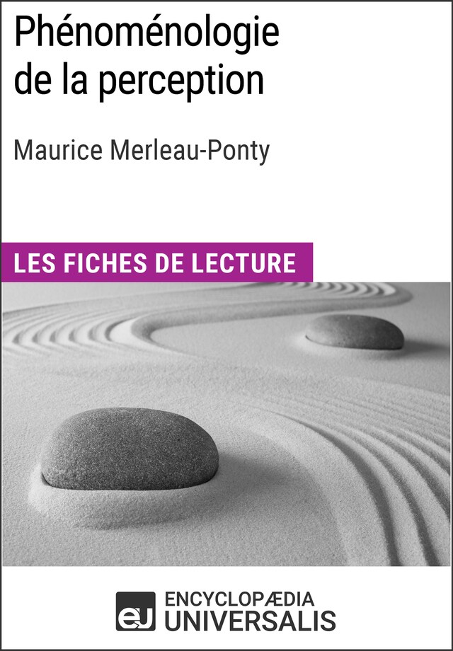 Portada de libro para Phénoménologie de la perception de Maurice Merleau-Ponty