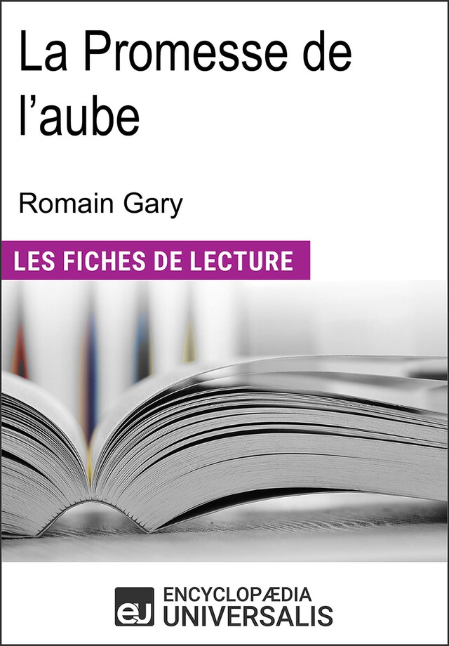 Kirjankansi teokselle La Promesse de l'aube de Romain Gary