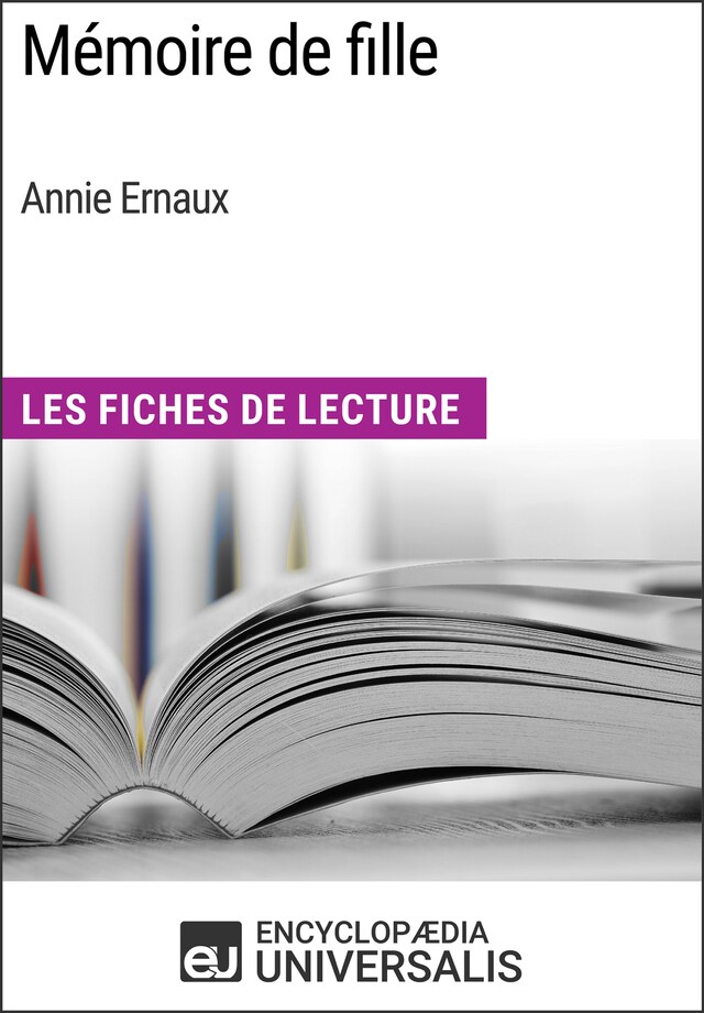 Book cover for Mémoire de fille d'Annie Ernaux