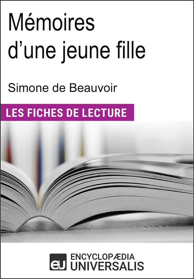 Kirjankansi teokselle Mémoires d'une jeune fille rangée de Simone de Beauvoir